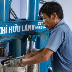 quy trình chế biến dầu lạc