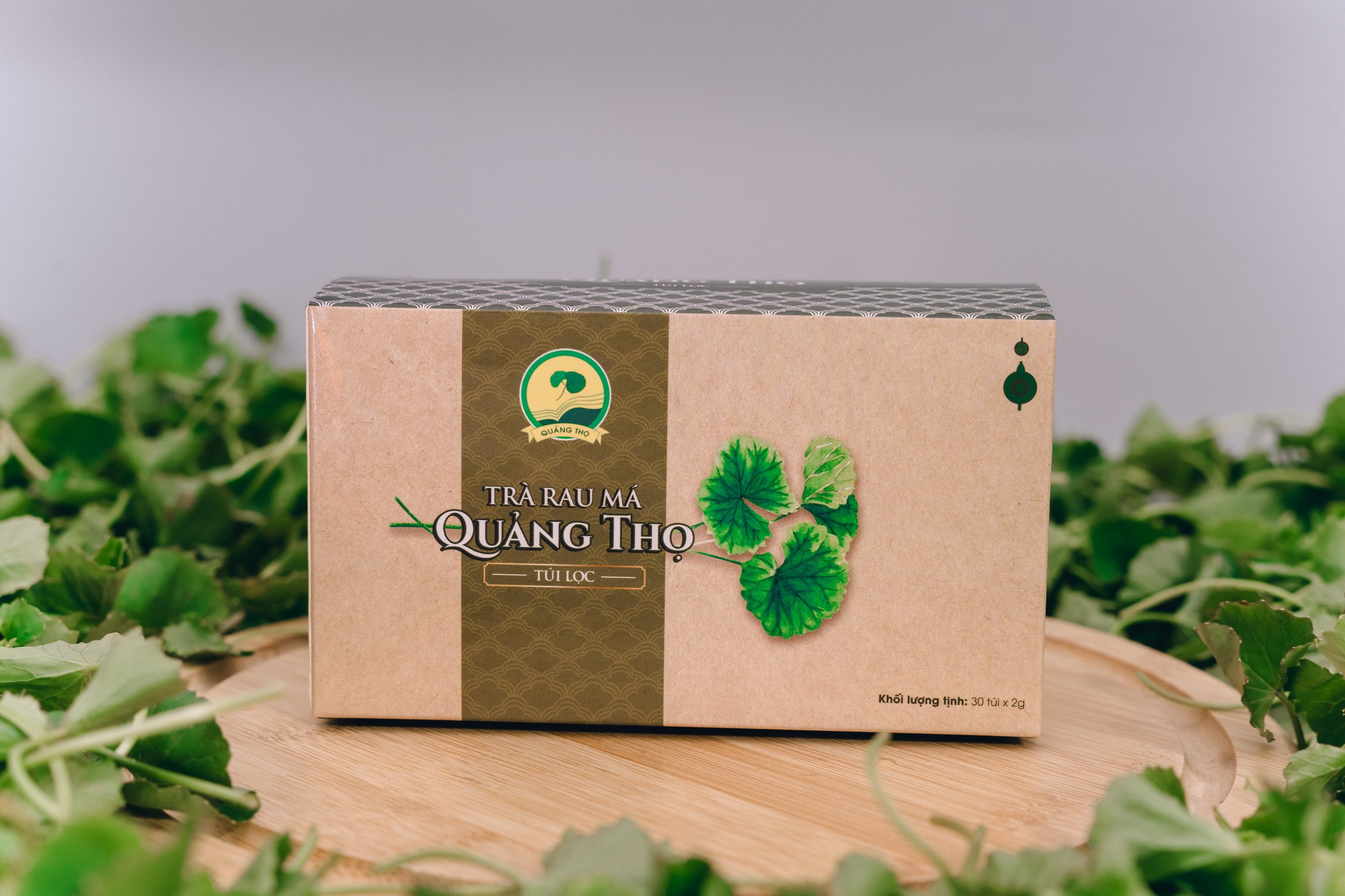 Trà rau má Quảng Thọ