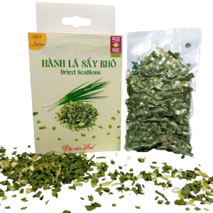 Hành lá hữu cơ sấy khô