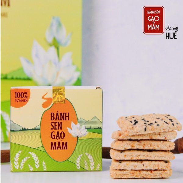 Bánh sen gạo mầm