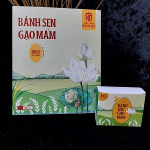 Bánh sen gạo mầm
