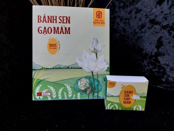 Bánh sen gạo mầm