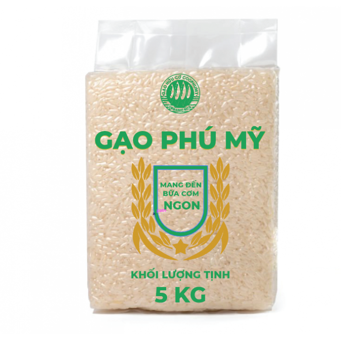 Gạo hữu cơ Phú Mỹ – Tinh hoa từ vùng đất màu mỡ