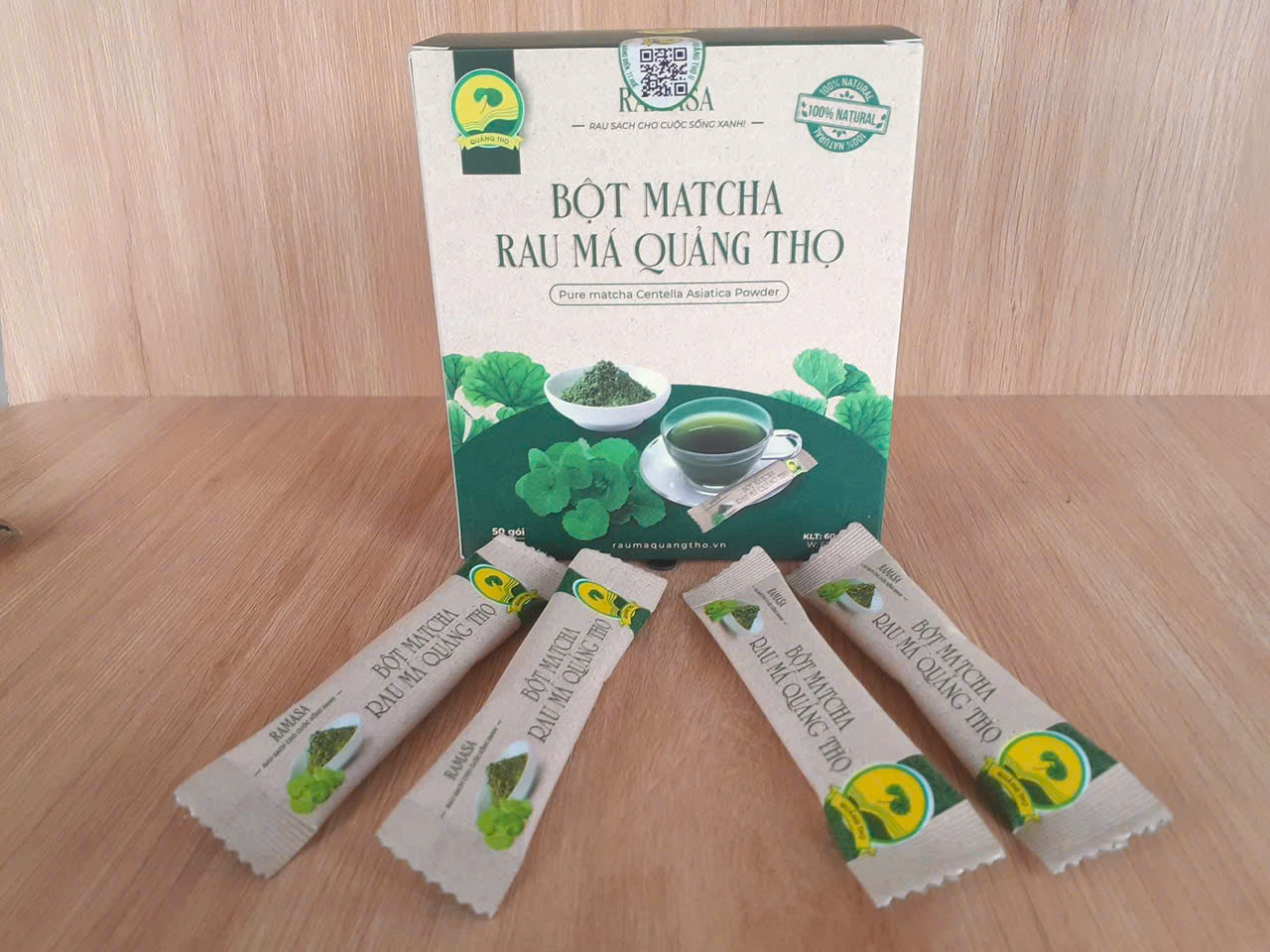 Sản phẩm bột matcha rau má